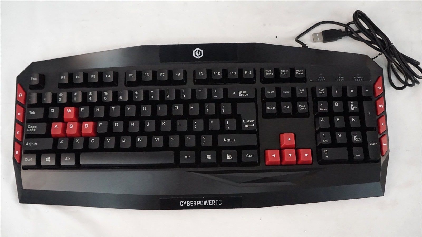 Cyberpowerpc multimedia gaming keyboard almost new for sale in