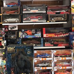 Hundreds Of Toy Cars. All scales. Most New Unopened 