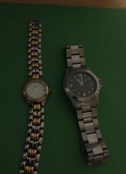 Men and women ESQ be. Movado. 115 dollars each o make rasonable. Ofer