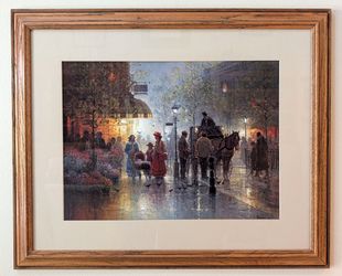 G. Harvey The Blessing Signed Ltd Ed Lithograph 9220/14707 Framed 1994