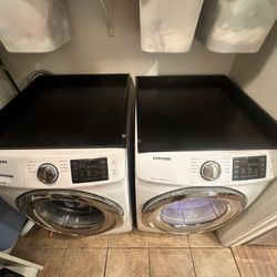 Black Wood Washer And Dryer Countertops 
