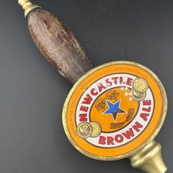 Newcastle Brown Ale Draft Beer Tap Handle