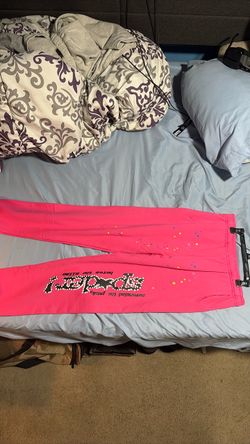 Sp5der Pink Sweatpants Size XL