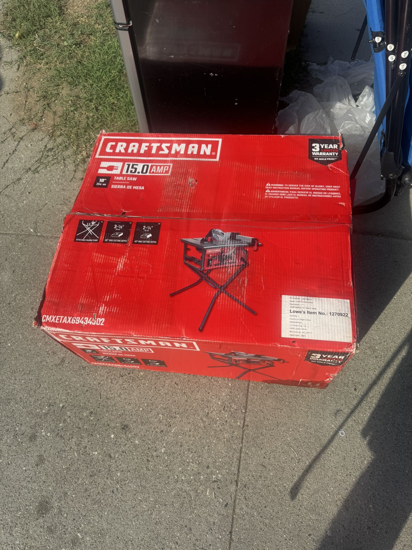 Craftsman Table Saw