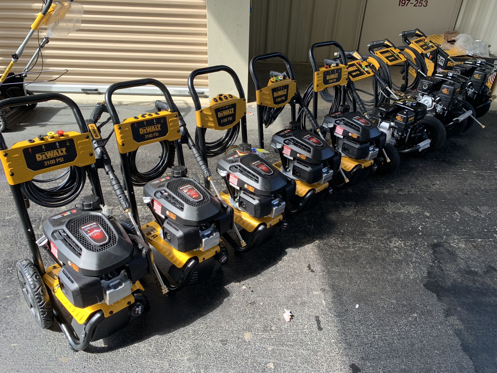 Dewalt Pressure Washers