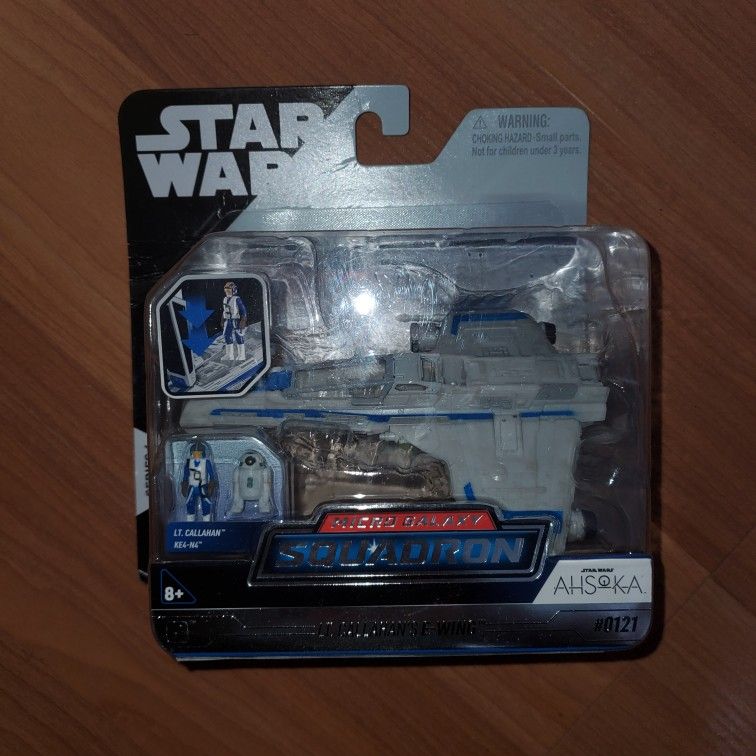 小売業者 Star Wars LT. CALLAHANのE-WING #0121 Jazwares Star Wars