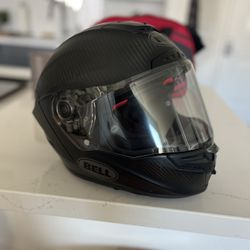 Bell RaceStar DLX (Full Carbon, Size S) Motorcycle Helmet