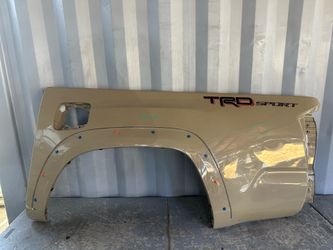 2016 2017 2018 2019 2020 2021 2022 2023 TOYOTA TACOMA REAR LEFT DRIVER SIDE QUARTER PANEL SHORT BED OEM