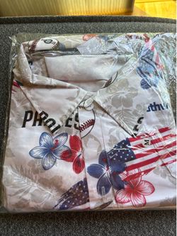 Padres Patriotic Aloha Shirt