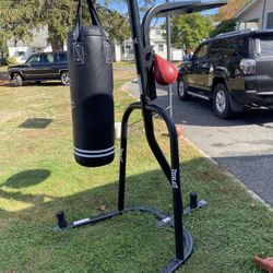 Boxing Stand With Boxing Bag And Speed Bag