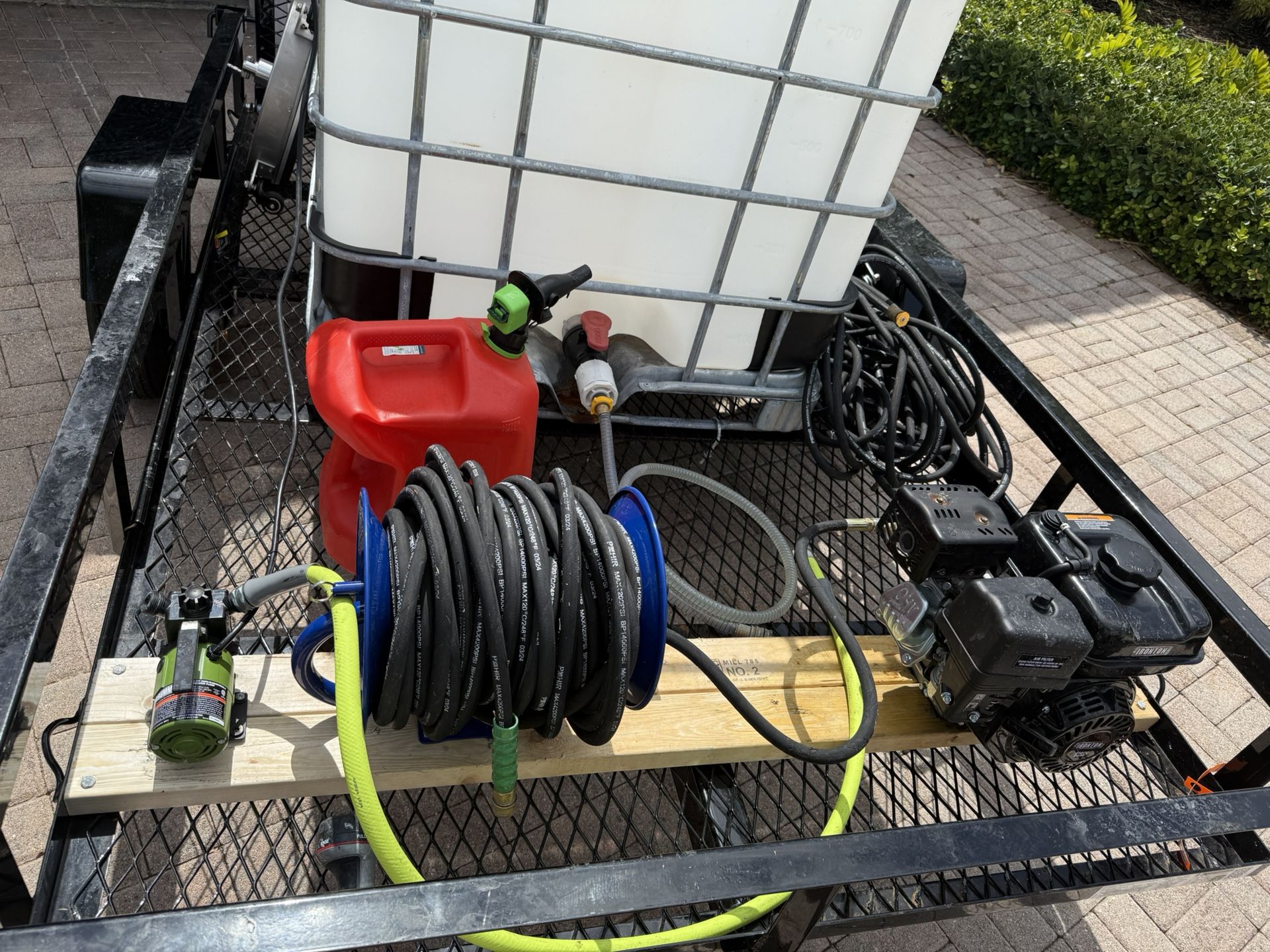 Pressure Washing Trailer