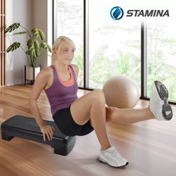 Aerobic Stepper, Stamina Adjustable Multipurpose Home Gym Workout Equipment, NEW 