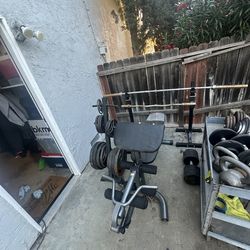 Olympic weight setup