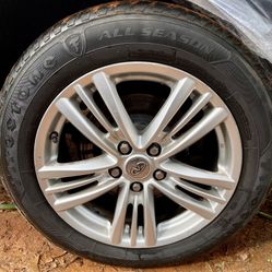 G37 Wheels 225/55/17