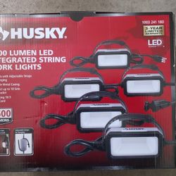 New In Box Husky
7500-Lumen LED String Light 