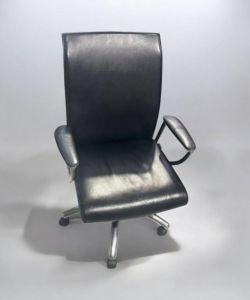 Allseating Zip Black Vinyl Mid-Back Conference Chairs – Floor Model – From $250 📦 Florida