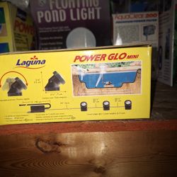 New Old Stock.  Three BRIGHT submersible POND LIGHTS. 