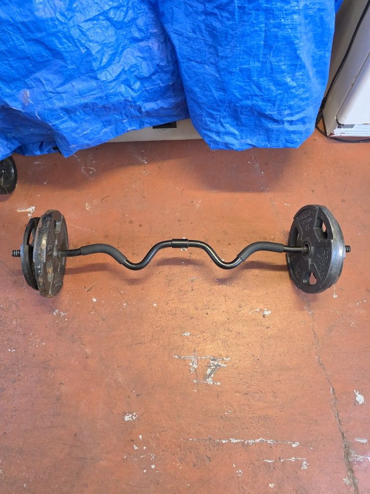 Bara Con Pesas 60 Libras