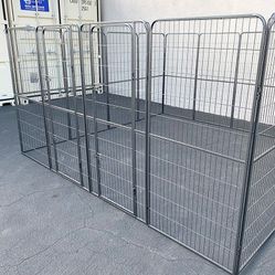(New in box) $360 Heavy-Duty 10x10x5ft Large Dog Playpen with 16-Panels, Crate Kennel Exercise Gate