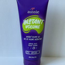 Aussie Instant Volume Style Defining Hair Gel, for Straight Hair and Wavy Hair, Unisex, 7 oz