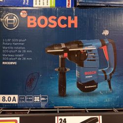 Bosch New 1 1/8” Rotary Hammer 