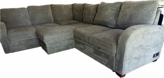 Gray Fabric Sectional