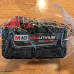 M18 5.0 Battery Milwaukee 