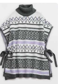 Aerie Jacquard Cape