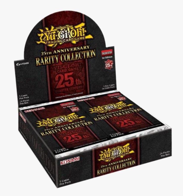 Yugioh 25th anniversary rarity collection booster box
