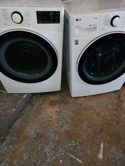Lg Washer And Dryer Set