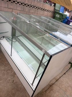 Commercial Glass Display Case Cabinet