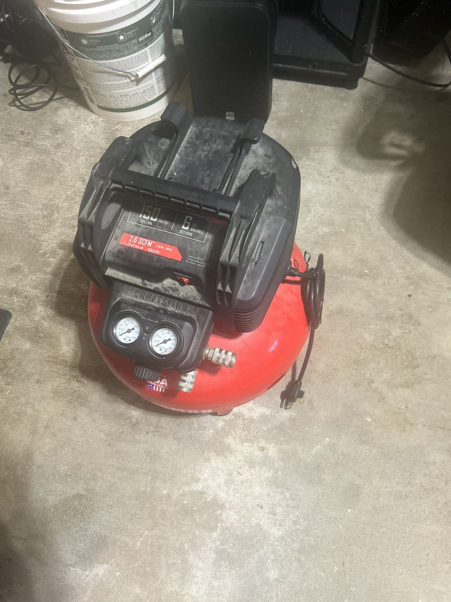 Craftsman Compressor 6gal