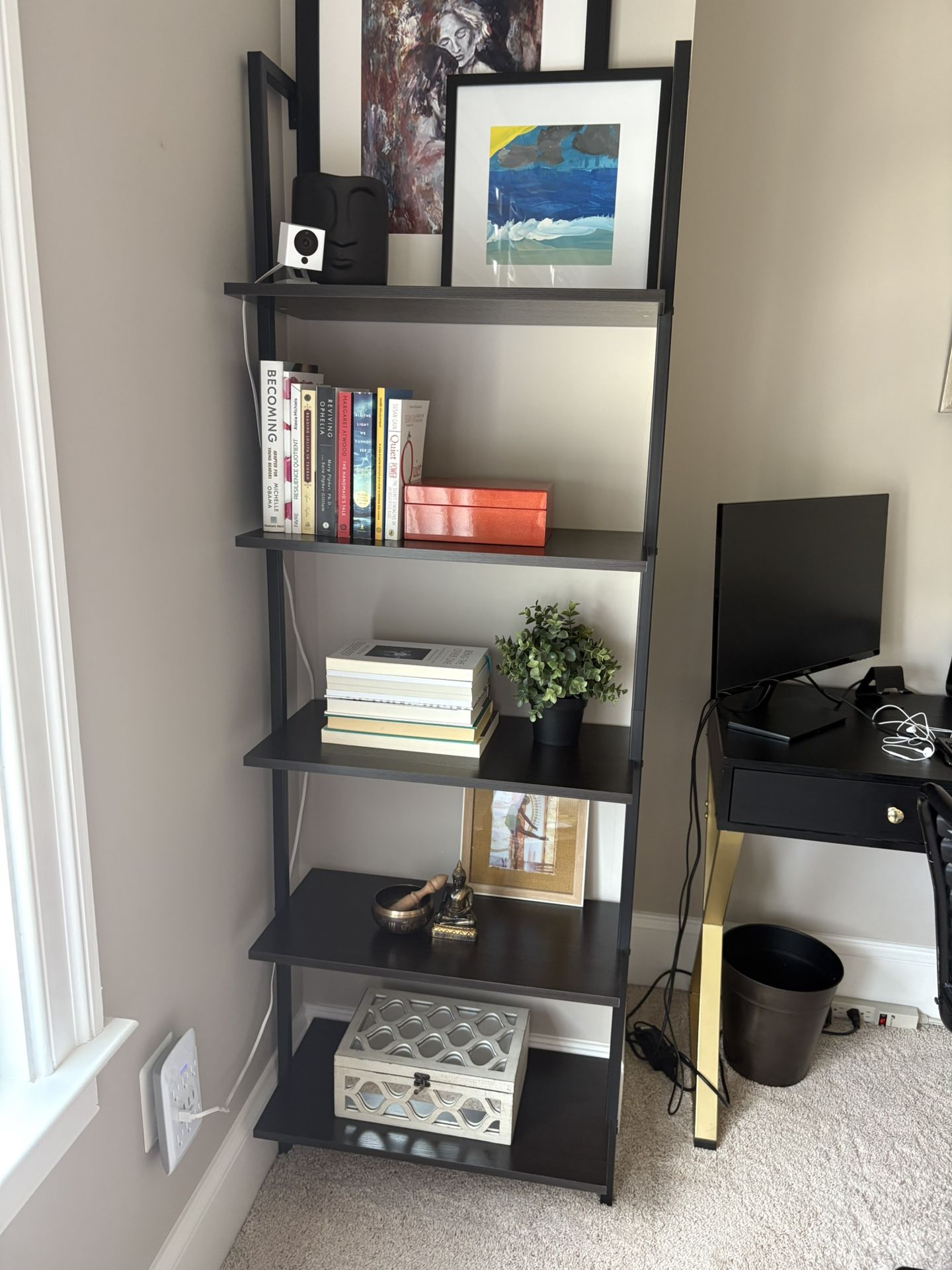 Black Amazon Bookcase
