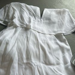 Dress White Long m