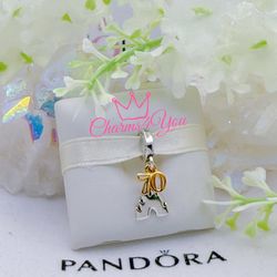 Adorable Charm 925 silver for Pandora moments bracelet.