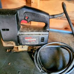 Vintage Sears Craftsman Manual Scroller Saw A4141 Corded 