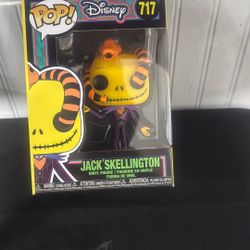 Funko Pops Jack Skellington (black Light)
