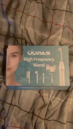 High frequency facial wand