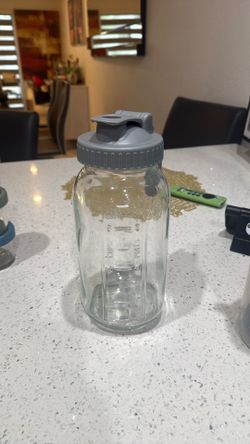 Glass pitcher