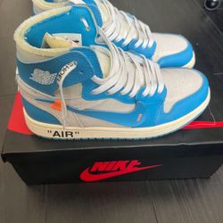 Off White Air Jordan 1 UNC