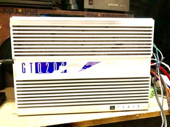 OLD SCHOOL JBL GTQ 200 FOUR CHANNELS AMPLIFIER 