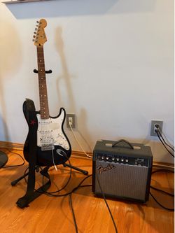Electric Guitar and Amp
