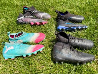 Soccer Cleats (Sizes W7.5, W4, 3Y, 1.5Y)