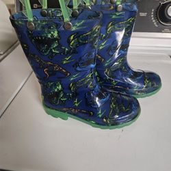 Kids Rain Boots, Light Up, Size 10, $5