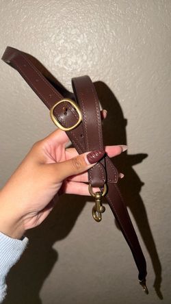 Brown Purse extender Coach