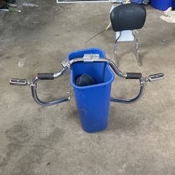 Harley Soft tail Highway Crash bar With Pegs