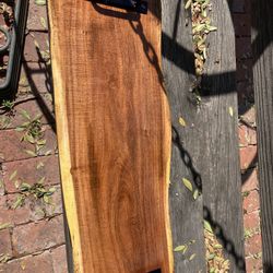 Live Edge Mesquite Charcuterie Board 