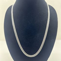  Silver Cuban Link