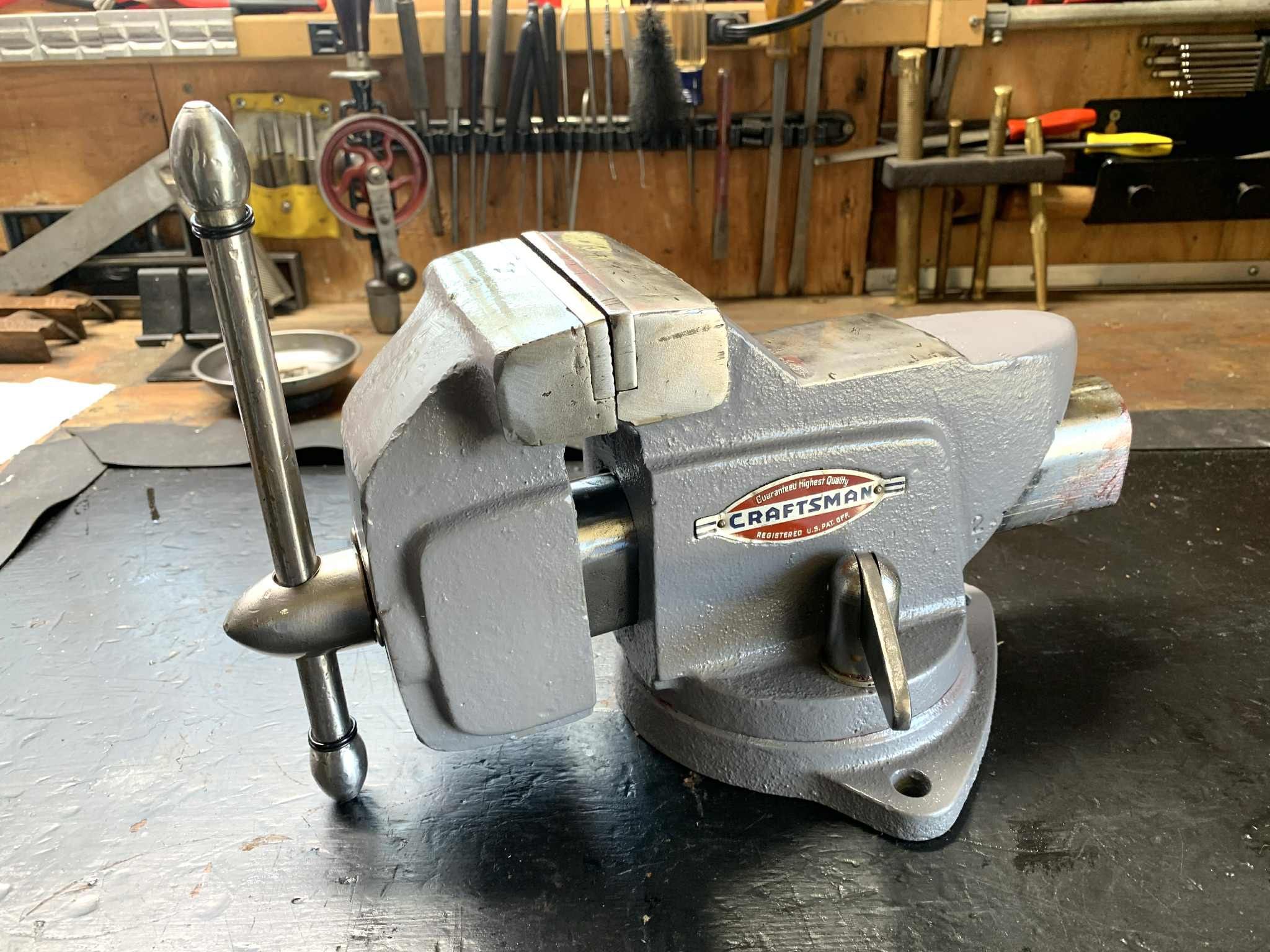 Vintage Craftsman Vise