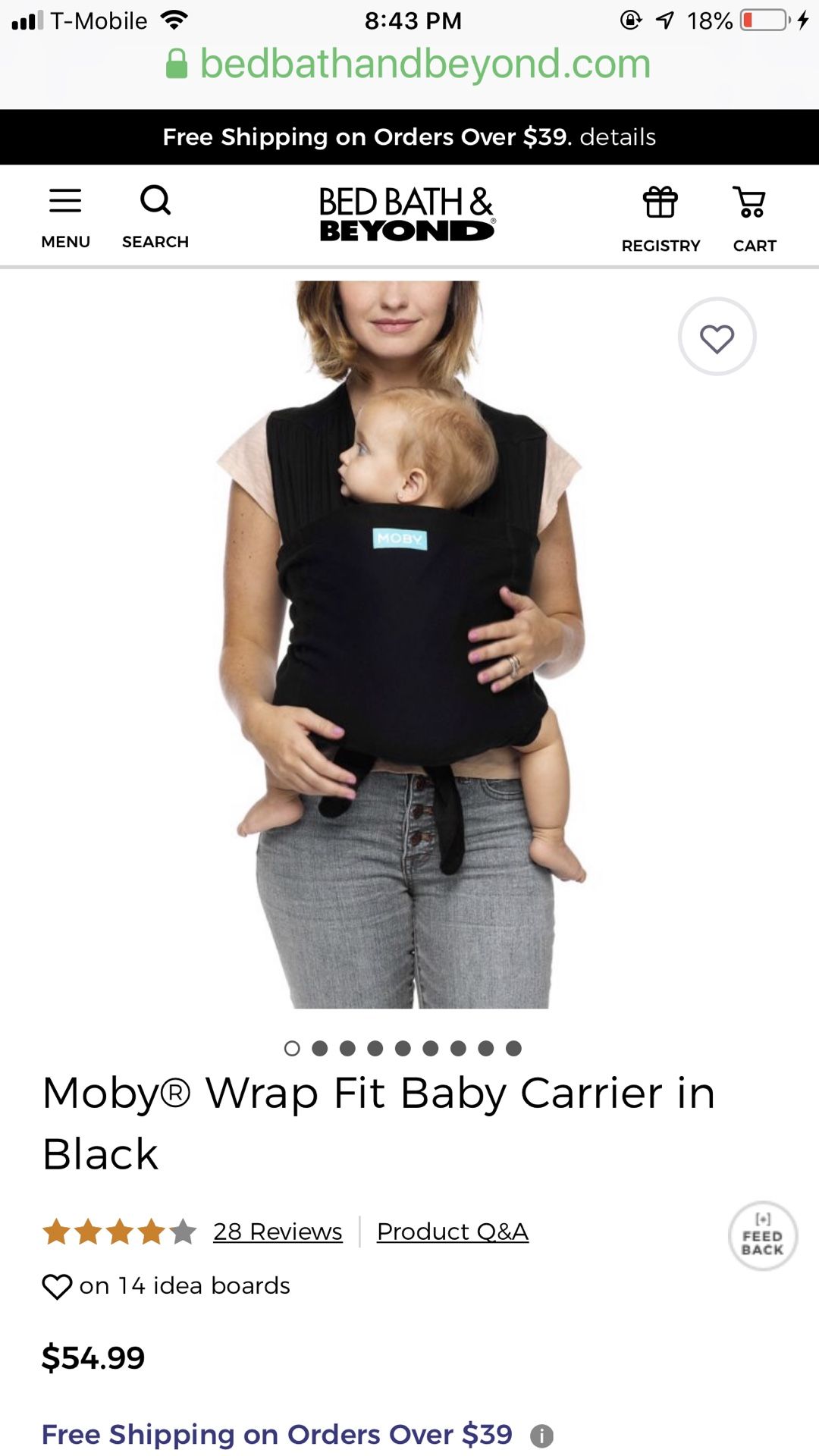 Moby wrap